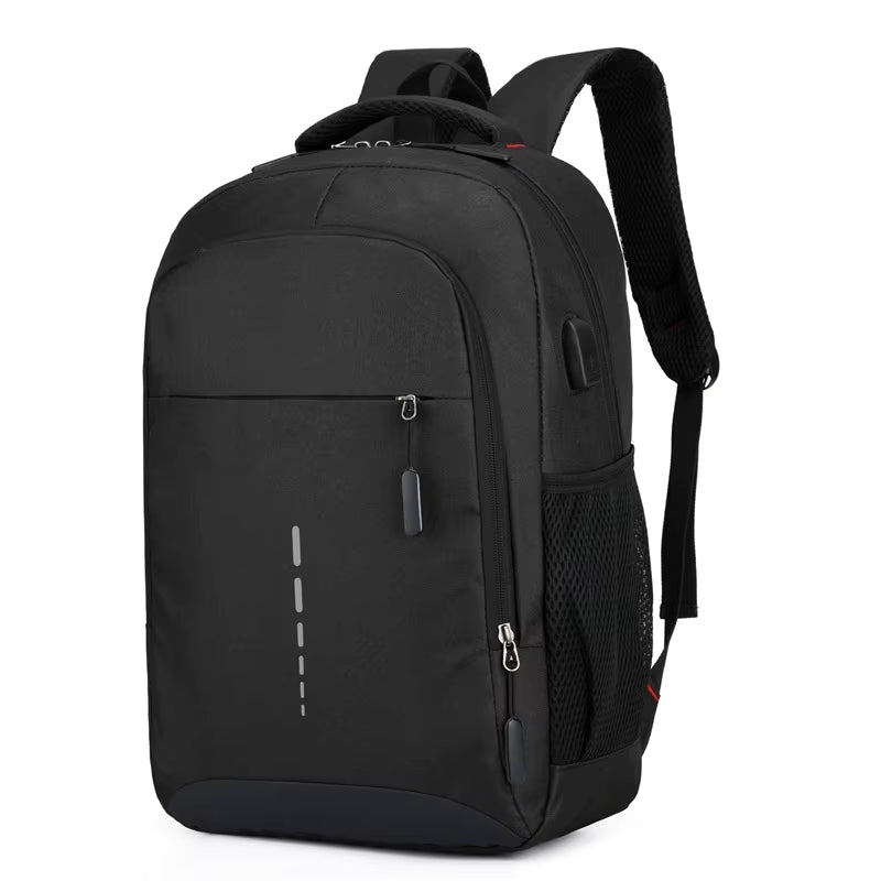 Mens Backpack Large Capacity Simple Fashion Travel Female Student Computer Bag
