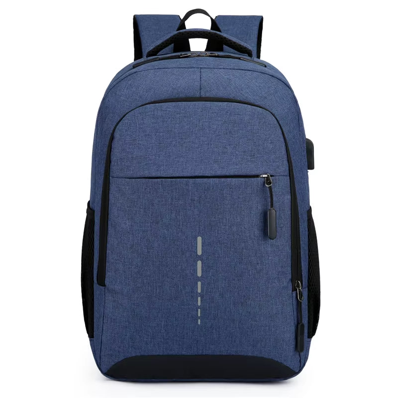 Mens Backpack Large Capacity Simple Fashion Travel Female Student Computer Bag
