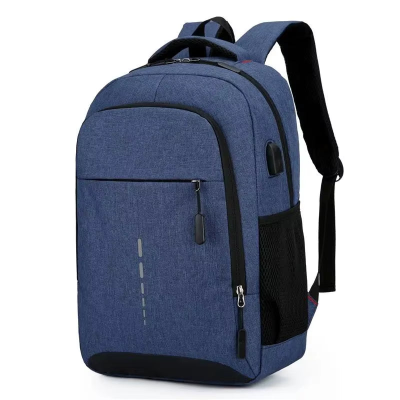 Mens Backpack Large Capacity Simple Fashion Travel Female Student Computer Bag